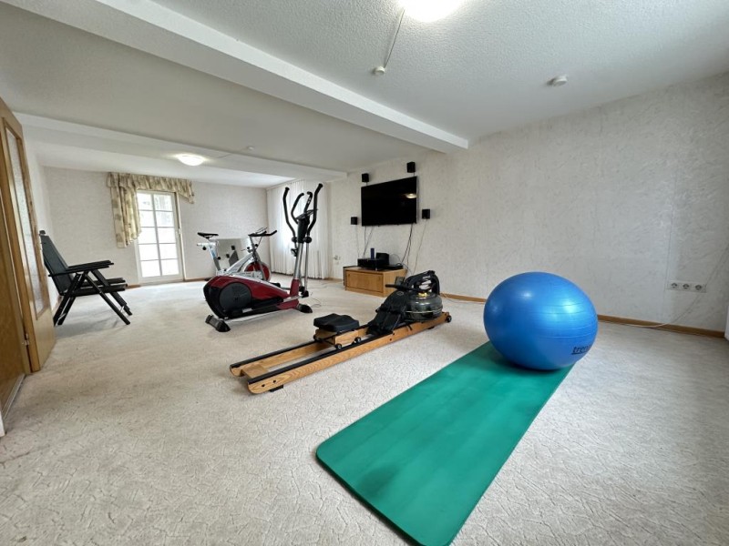 HP Wohnzimmer-Fitnessraum