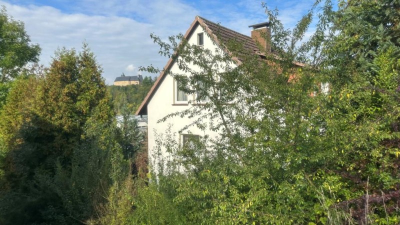Blick auf Schloss